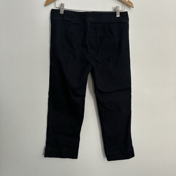 VTG Ralph Lauren Denim Capri Pant Women’s size 4 Dark Blue Rinse Wash Sailor - Picture 7 of 9